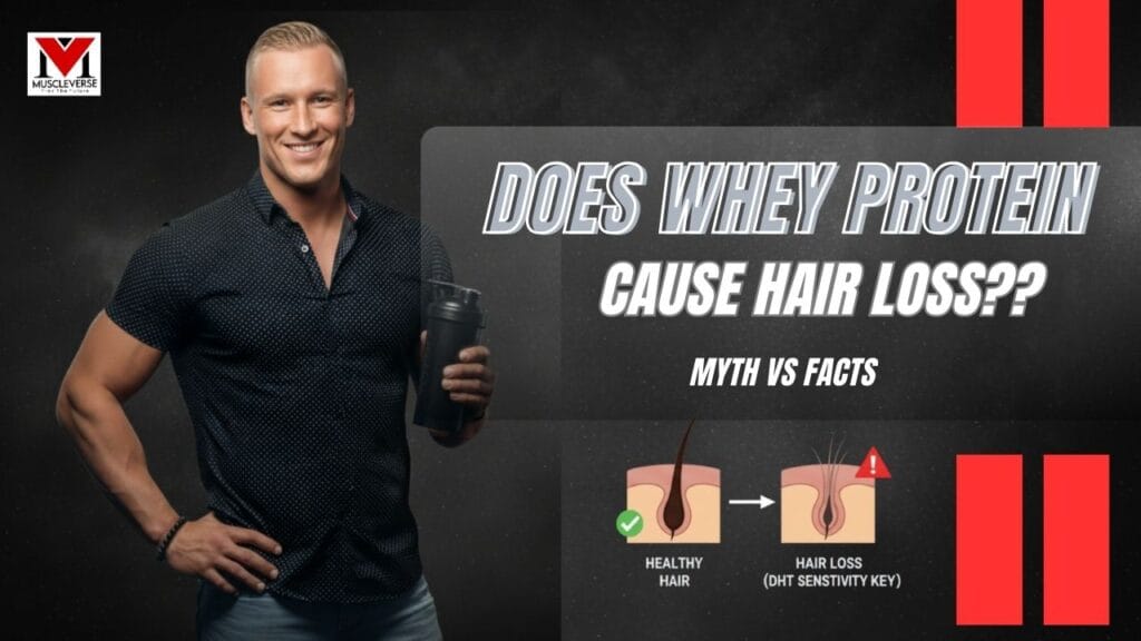 does whey protein cause hair loss